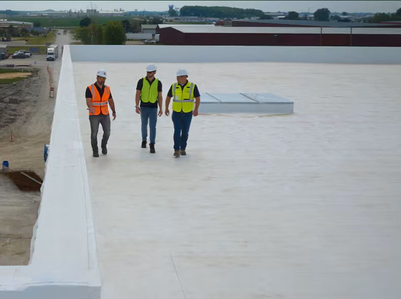 evaluating a PVC roof