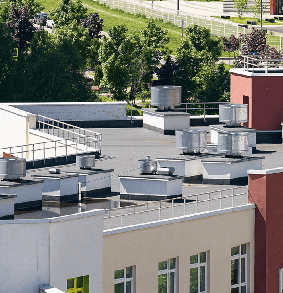 PVC Roofing Is Commonly Used for restaurant roofs